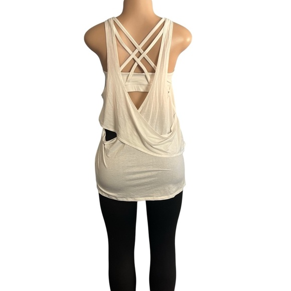 Lululemon Reenergized 2-in-1 Tank White / White - Picture 9 of 11